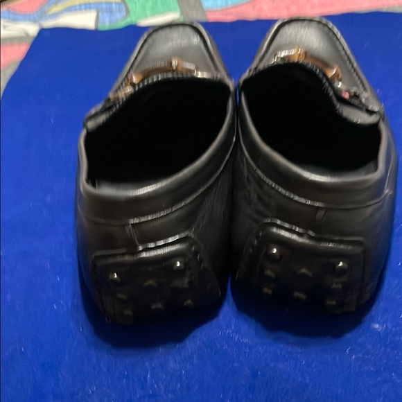 COPY - Gucci Black Leather Loafers Vintage - Picture 2 of 11